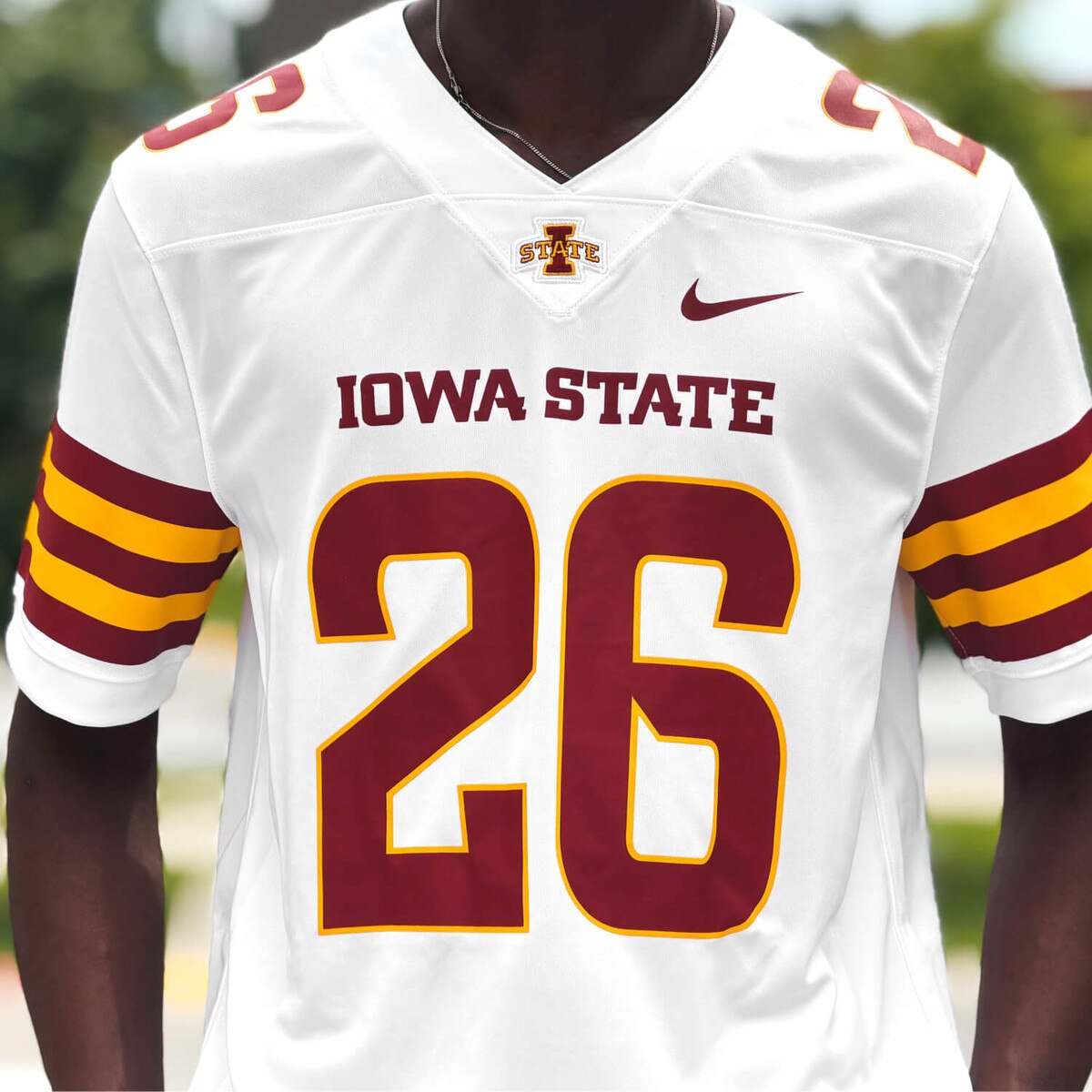 Nike White 2026 Football Jersey